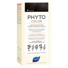 Phyto PhytoColor Coloration Permanente N°4 Châtain