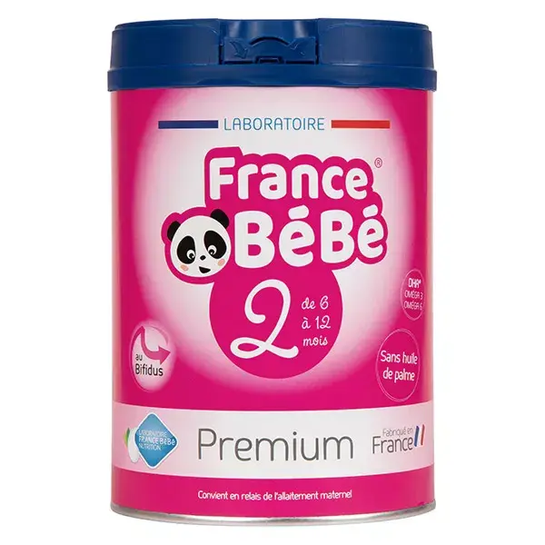 France Bébé Nutrition Premium Lait de Suite 2ème Âge 800g