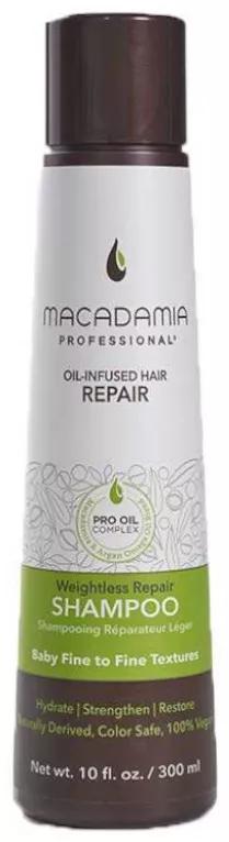 Macadamia Pro Vegan Shampooing Réparateur Cheveux Fins 300 ml