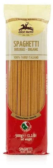 Alce Nero Spaghetti 100% Farro Italiano Biologici 500 g