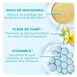 Energie Fruit Cheveux Shampoing Format Voyage Monoï & Huile de Macadamia 75ml