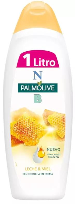 Palmolive NB Gel de Ducha Hidratante Leche y Miel 1 Litro