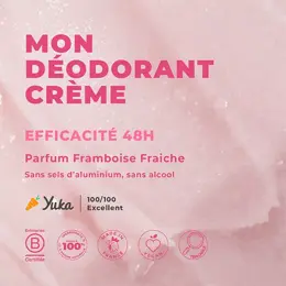 Energie Fruit Deocrème 48H Certifié Framboise Fraîche Bio par Ecocert 45g