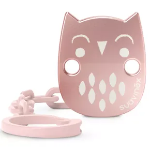 Suavinex Premium Matte Metallic Effect Clip Broche +0m Roze