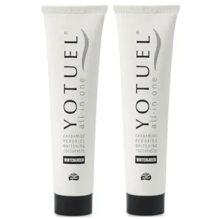 Yotuel Dentífrico Blanqueador all in one 2x75 ml