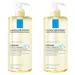 La Roche Posay Lot Lipikar Huile Lavante AP+ Relipidante Anti-Grattage 2x750ml 