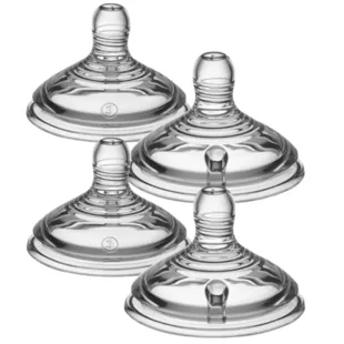 Tommee Tippee Tetina Natural Start Flujo Rápido +6m 4 uds