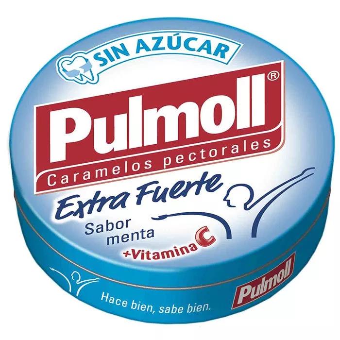 Pulmoll Extra Strong Suikervrij + Vitamine C 45g