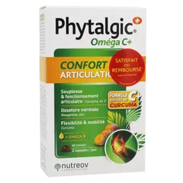 Nutreov Physcience Phytalgic Oméga C+ 60 capsules