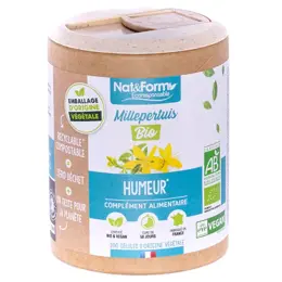 Nat & Form Écoresponsable Millepertuis Bio 200 gélules