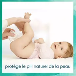 Pampers Harmonie Aqua 0% Plastique Lingettes pour Bébé 48 unités