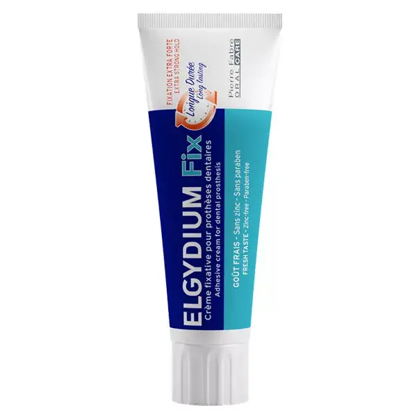 Elgydium Fix Crème Fixative Extra-Fort 45g