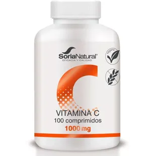 Soria Natural Vitamin C Sustained Release 100 Tablets