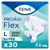 TENA Proskin Flex Change Avec Ceinture Super Taille L 30 unités