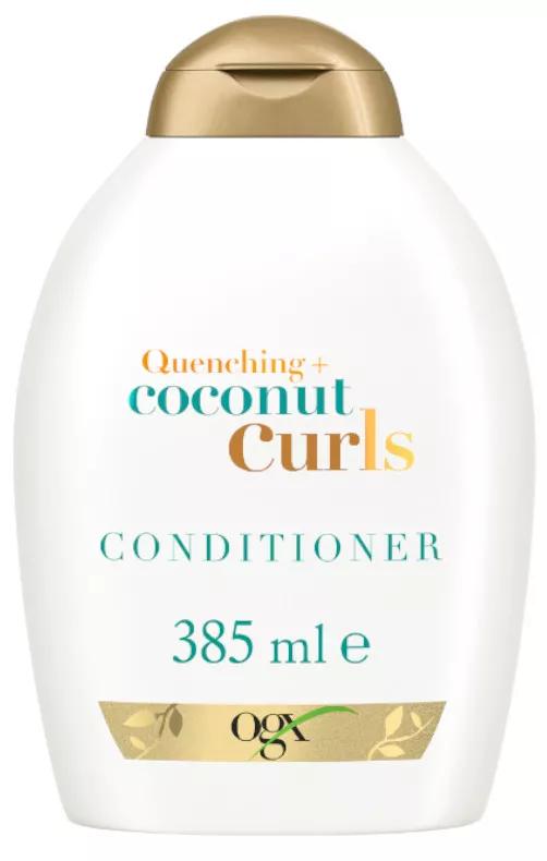 OGX Condicionador de Coco para Cabelo Encaracolado e Ondulado 385 ml