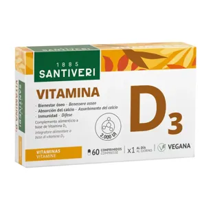 Santiveri Vitamin D3 60 Tablets