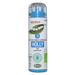 Fiore di Eumadis elisir di Bach n ° 15 Holly 6.3 g