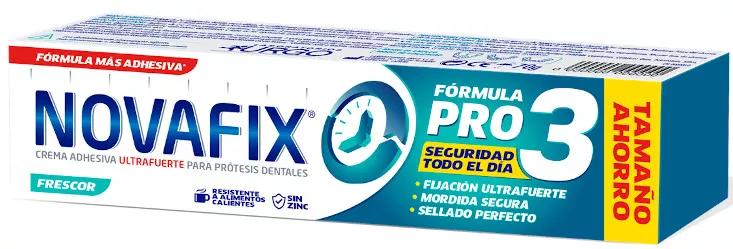 Novafix Pro3 Crema Adhesiva Prótesis Dentales Frescor 70 gr