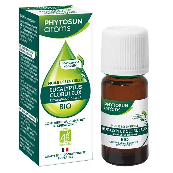 Phytosun Arôms Huile Essentielle Bio Eucalyptus Globuleux 10ml