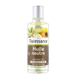 Natessance Huile de Beauté Neutre Bio 100ml