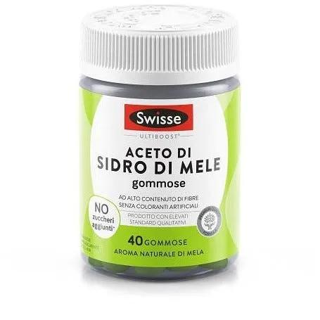 Swisse Aceto di Sidro di Mele Integratore Depurativo 40 gommose gusto mela