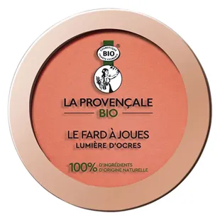 La Provençale Le Teint Le Fard à Joues Lumière d'Ocres N°03 Ocre d'Or Bio 8g