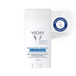 Vichy Déodorant 24h Toucher Sec Stick 40ml