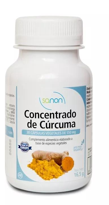 Sanon concentrado de Curcuma Pridaho 30 Cápsulas Veg