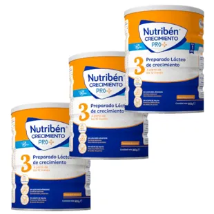 Nutribén Pro+ Leche de Crecimiento 3x800 gr