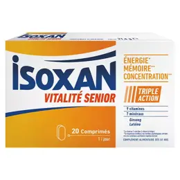 Isoxan Vitalité Sénior 20 comprimés