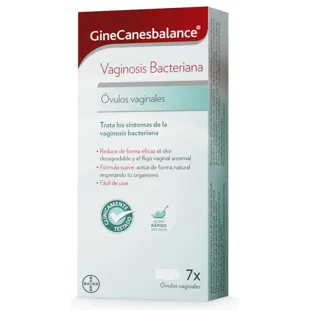 GineCanesbalance Bacterial Vaginosis Vaginal Ovules 7 units
