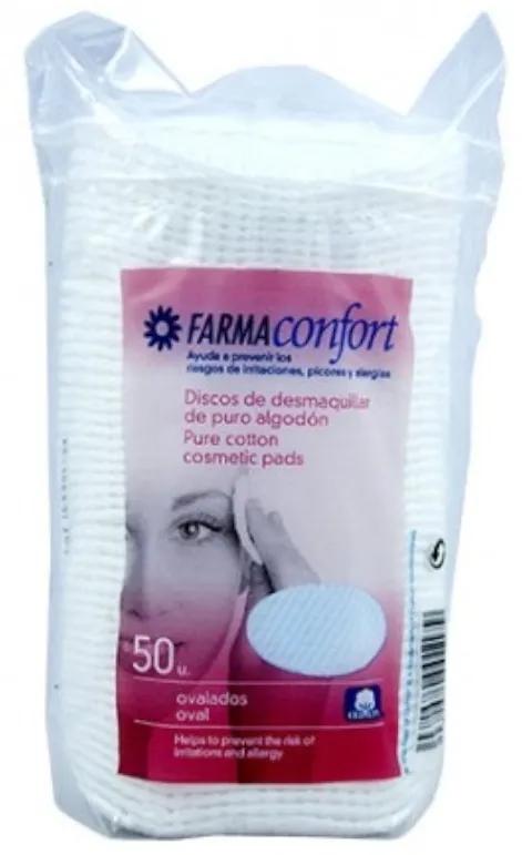 Farmaconfort Disques démaquillants ovales 50 unités