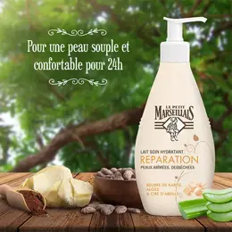 Le Petit Marseillais Lait Hydratant  Karité, Aloès et Cire d'Abeille 400ml