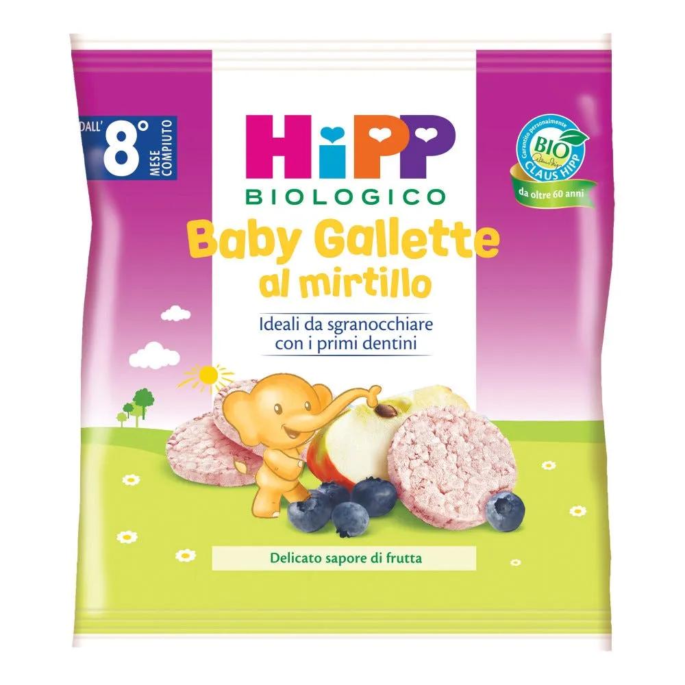 Hipp Baby Mini Gallette Al Mirtillo 30 G