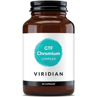 Viridian Complex GTF Chromium 30 Capsules