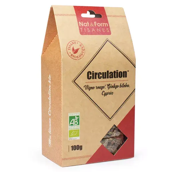 Nat & Form Organic Circulation Infusion Tea 100g 