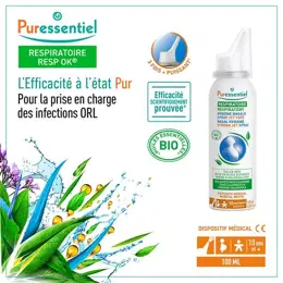 Puressentiel Respiratoire Spray Hygiène Nasale Jet Fort 100ml