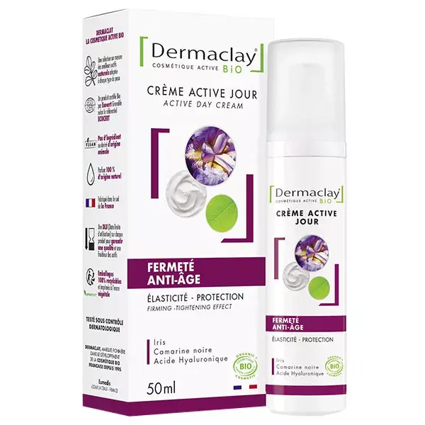 Dermaclay Organic Anti-Ageing Day Cream 50ml 