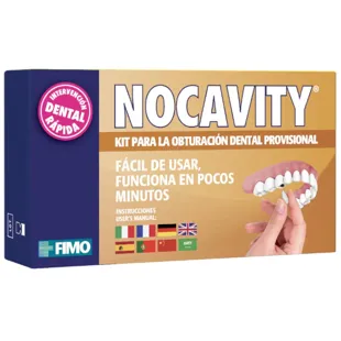 Fimo Srl Nocavity Kit para Empastes Dentales Temporales