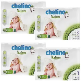 Chelino Nature Diapers Size 3 (4-10 Kg) 4x36 units