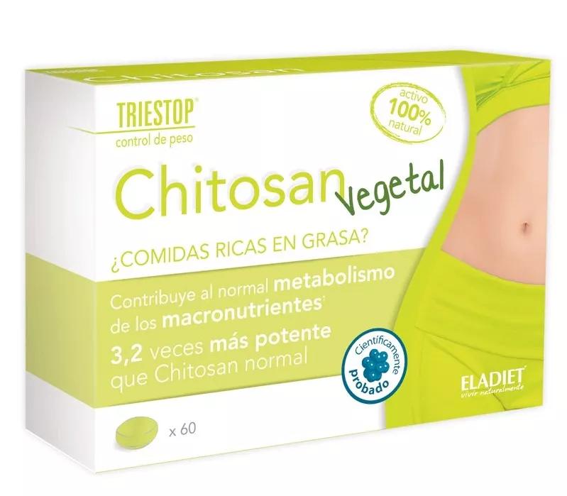 Eladiet Triestop Chitosan Vegetal 60 Comprimidos