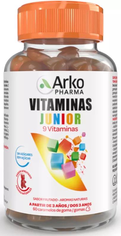 Multivitamines Croissance et Vitalité Arkopharma 60 bonbons