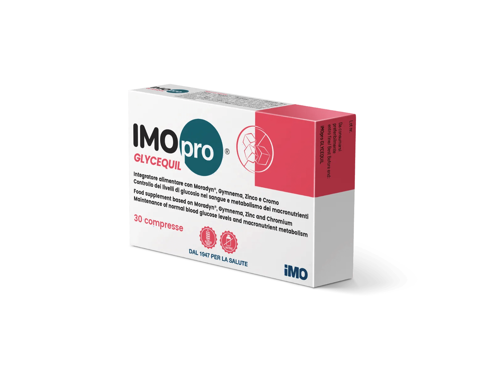 Imopro Glycequil Integratore Per il Controllo dei Livelli di Glucosio 30 Compresse