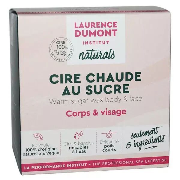 Laurence Dumont Naturals Hot Sugar Wax Face and Body 250ml