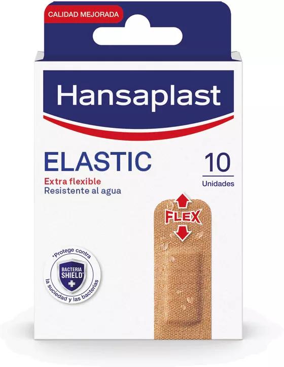 Hansaplast Elastic Apósito Resistente al Agua 10 uds