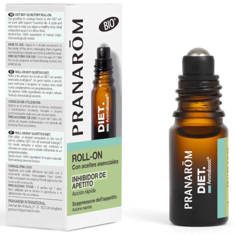 Pranarôm Aromaboost Inhibiteur d&#39;Appétit Bio Roll-On 5 ml