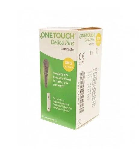 Onetouch Delica Plus Lancette Sterili per Pungidito 25 pezzi