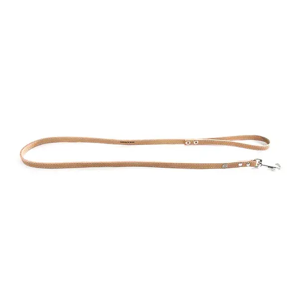 Martin Sellier Natural Leather Dog Lead 12mm x 1m