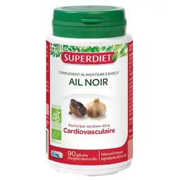 Superdiet Ail Noir Bio 90 gélules