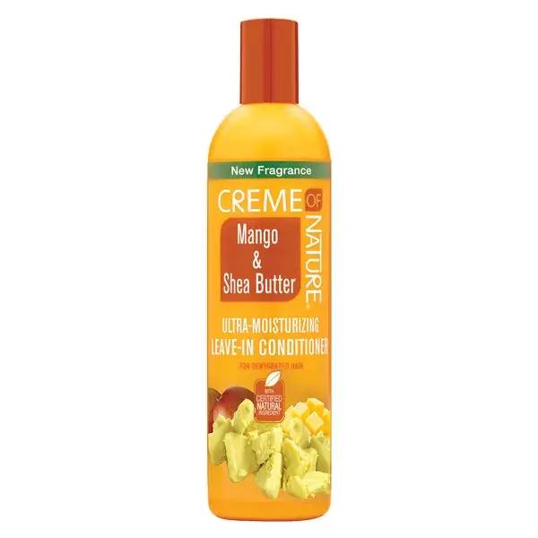 Creme of Nature, CNI, Soin sans rinçage ultra-hydratant à la mangue, 250ml